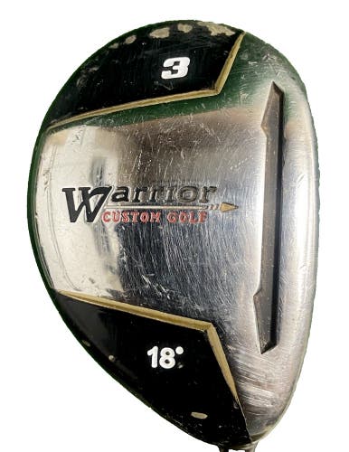 Warrior Golf  3 Hybrid Active Channel 18 Degrees Men's RH Stiff Steel 40.5 Inch