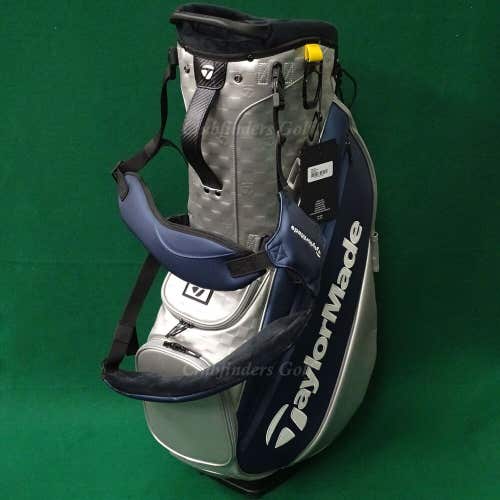 NEW TaylorMade 2024 Qi10 Silver/Navy Golf Tour Stand Bag