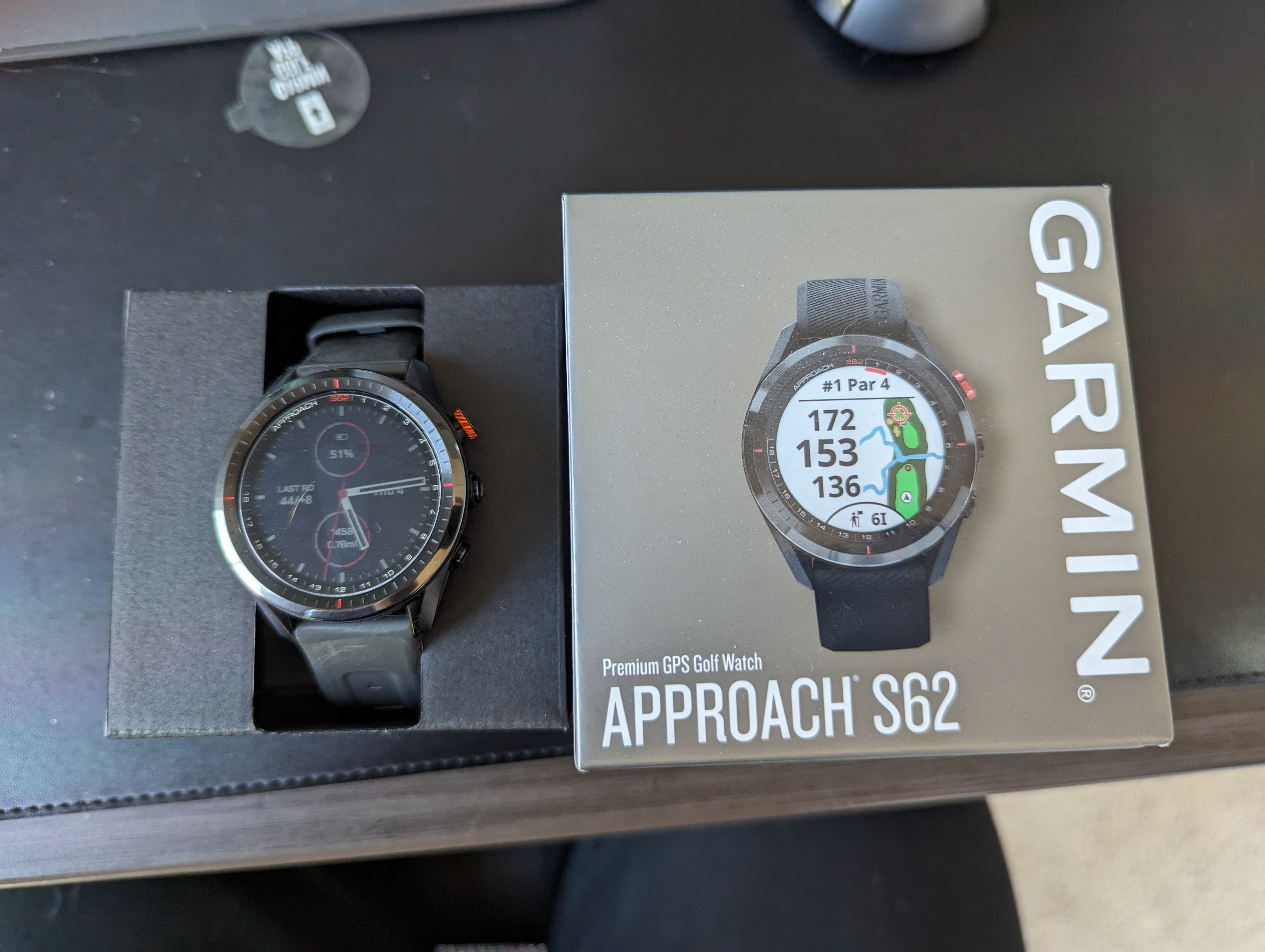 Approach S62 Gps Garmin S62 Used Used Garmin S62 Watch