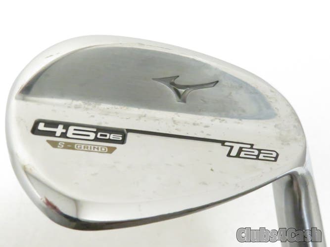 Mizuno T22 Wedge Chrome Dynamic Gold Tour Issue S400 S Grind 46° 06 PITCH