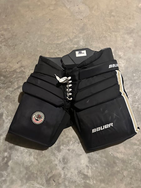 Muskegon lumberjacks pro stock goalie pants