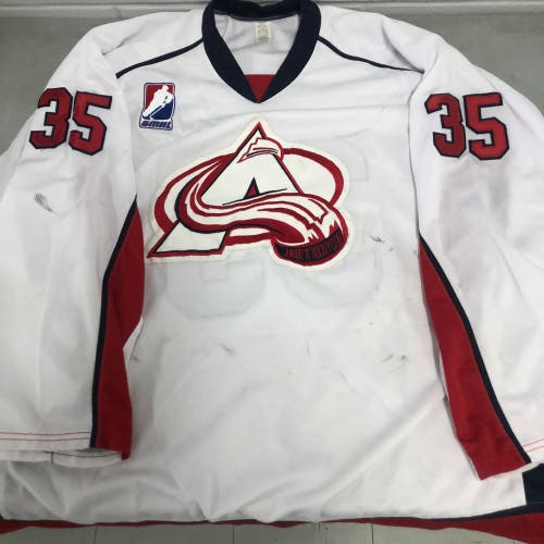 Algoma Avalanche JrA game worn Goalie jersey #35
