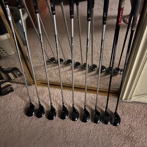 Used Men's Integra Left Hand Iron Set Senior Flex 9 Pieces Graphite Shaft