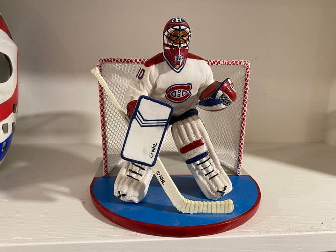 Patrick Roy Montreal Canadiens Vintage Goalie Ceramic Statue