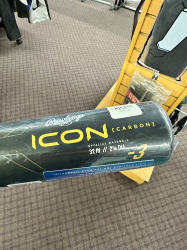 New  Rawlings BBCOR Certified Composite 29 oz 32" ICON Bat
