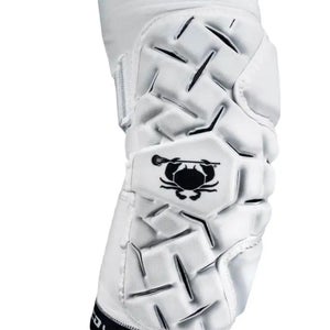 New ECD East Coast Dyes Echo Arm Pads SMALL MEDIUM LAX LACROSSE NEW WITH TAGS WHITE