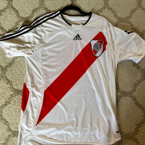 White Used Men's Adidas Jersey