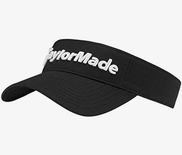 NEW TaylorMade Radar Black Golf Visor/Hat