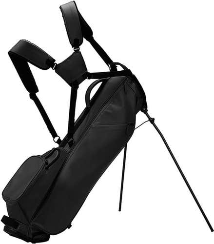 NEW 2024 TaylorMade Flextech Premium Carry Black 3 Way Stand/Carry Golf Bag