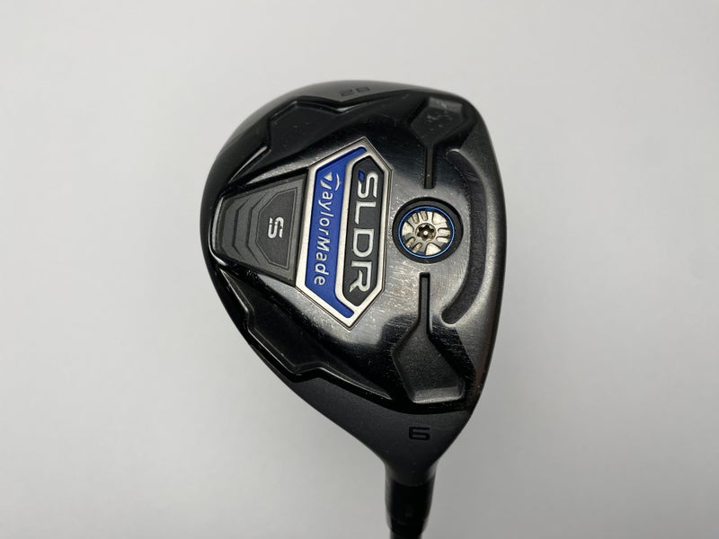 Taylormade SLDR S 6 Hybrid 28* Fujikura Speeder 62h Senior RH Midsize Grip