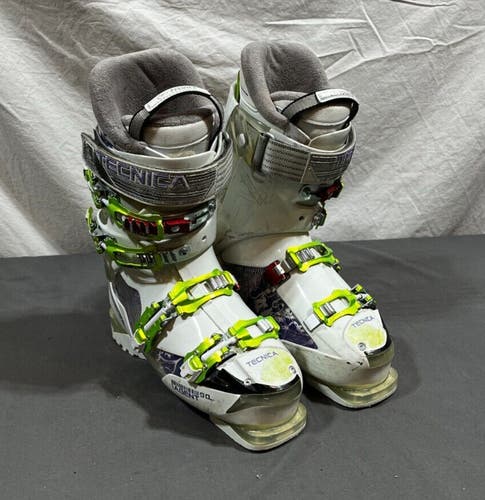 Tecnica The Agent 90 Women's Ultra Flex Alpine Ski Boots MDP 24.5 US 7.5 GREAT