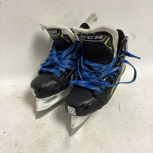Used Ccm Super Tacks 9380 Intermediate 5.0 D - R Regular Goalie Skates