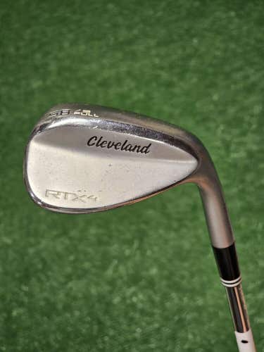 Cleveland RTX 4 Wedge 58° 9° Full Dynamic Gold S400