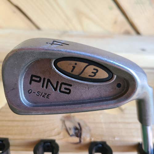 PING i3 O-SIZE Blue Dot RH 4 Iron Golf Club Steel Stiff 38.25"