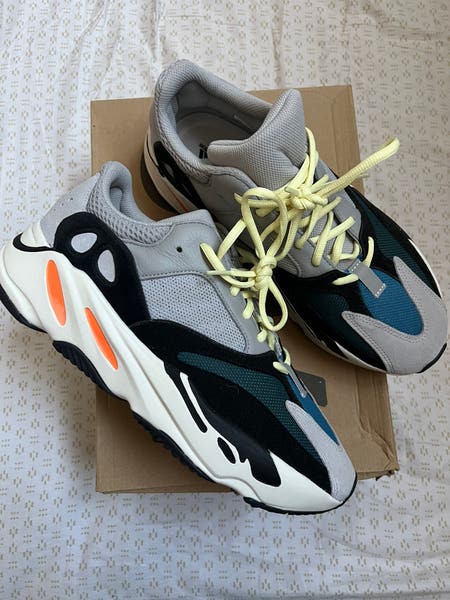 adidas gazelle silver green womens adidas Yeezy Boost 700 Wave Runner Solid Grey Pre-Owned main image 1