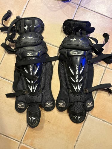 Used Mizuno Samurai Catcher's Leg Guard