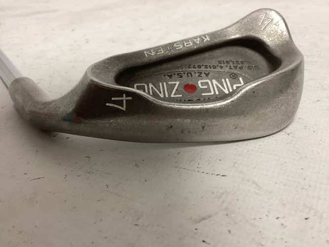 Used Ping Zing Red Dot 4 Iron Steel Individual Irons