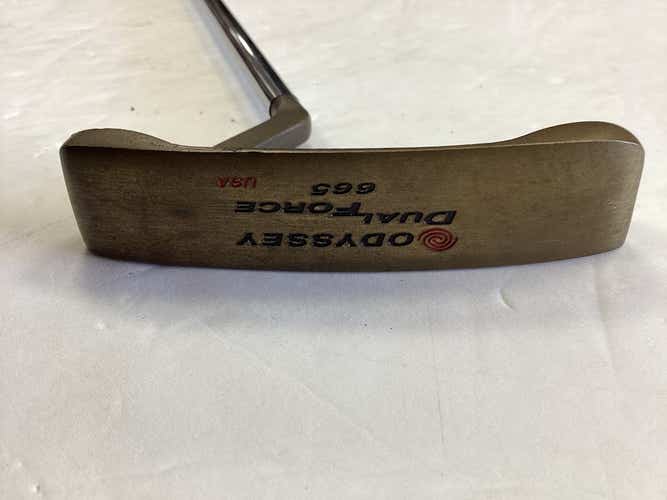 Used Odyssey Dual Force 665 34" Blade Putters