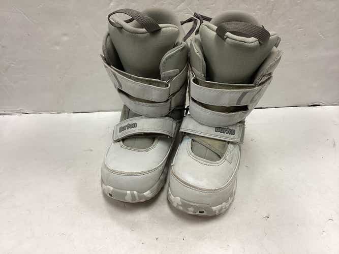 Used Burton Yth Grom Junior 03 Boys' Snowboard Boots