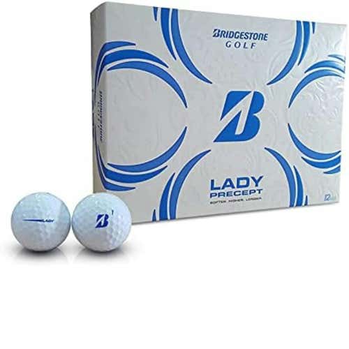 New Precept Ladies White 12pk Golf Balls