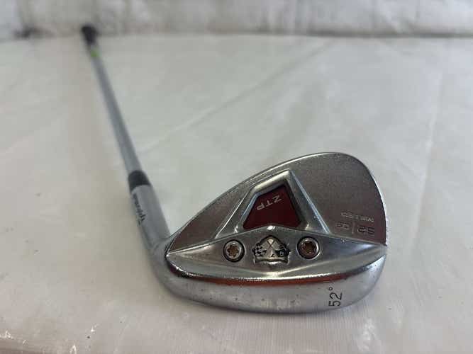 Used Taylormade Ztp Tp Milled 52 Degree 9deg Bounce Wedge 35.75"