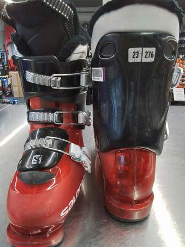 Used Salomon T3 230 Mp - J05 - W06 Boys' Downhill Ski Boots