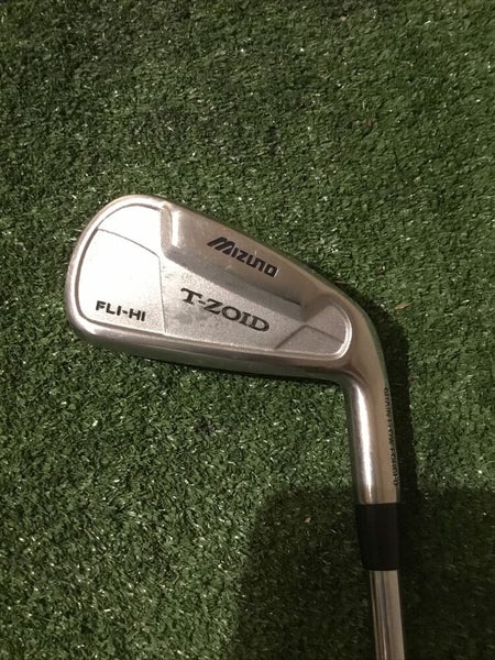 Mizuno T-Zoid Fli-Hi 18* Hybrid Driving Iron Regular 5.5 FCM Rifle Steel Shaft