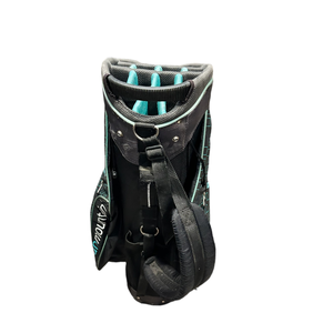 Sun Mountain S-One Women’s Golf Cart Bag 14 Dividers Black/Shadow/Aqua