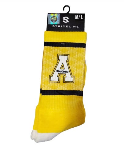 Appalachian State Mountaineers Strideline Premium Athletic Crew Socks