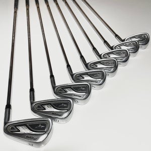 Mizuno JPX 800 Pro Iron Set 4-9, PW, GW Right Handed Stiff Flex Steel Shafts