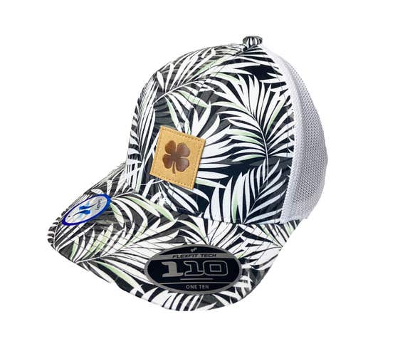 NEW Black Clover Live Lucky Berkeley Tropical Print Snapback Golf Hat/Cap