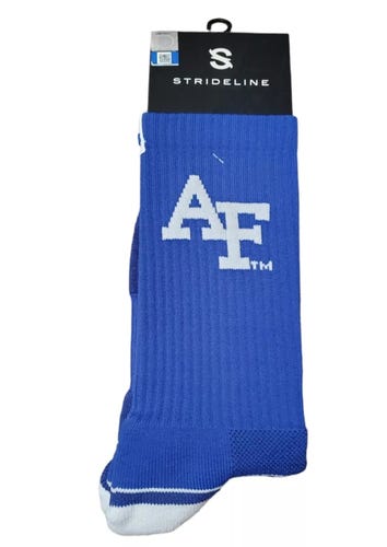 Air Force Academy Falcons Strideline Premium Athletic Cotton Crew Socks