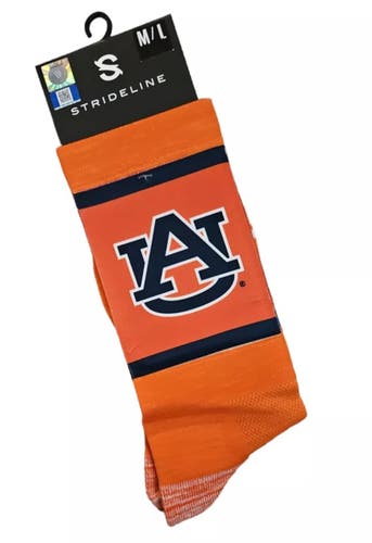 Auburn Tigers Strideline Premium Athletic Crew Socks