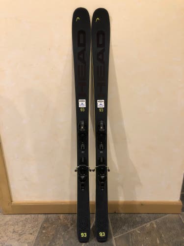 2024 Head Kore 93 Skis With Tyrolia Prd 12 Bindings 184cm