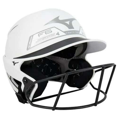 New Mizuno F6 Helmet Wh Nv S M