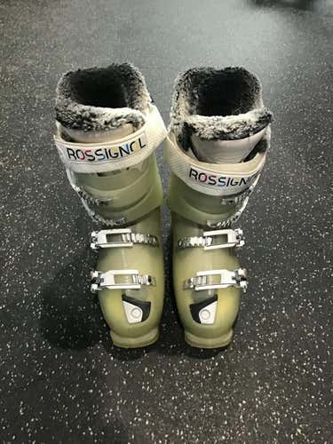 Used Rossignol Electra 100 245 Mp - M06.5 - W07.5 Women's Downhill Ski Boots