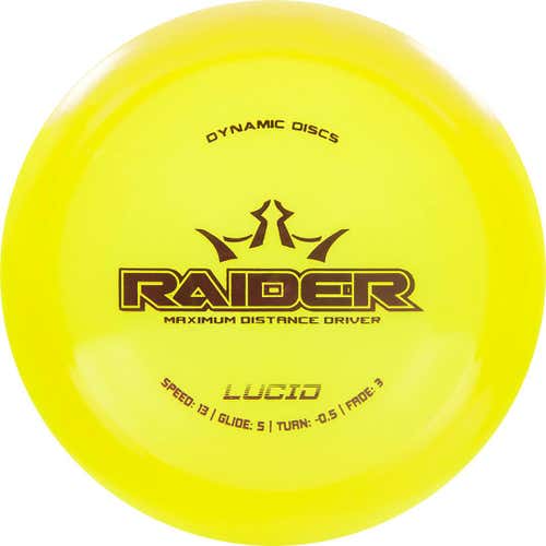 Dynamic Discs Lucid Raider Disc Golf Driver Various Colors