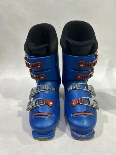Used Lange Comp 60 Team Jr Ski Boots 225 Mp - J04.5 - W5.5 Boys' Downhill Ski Boots