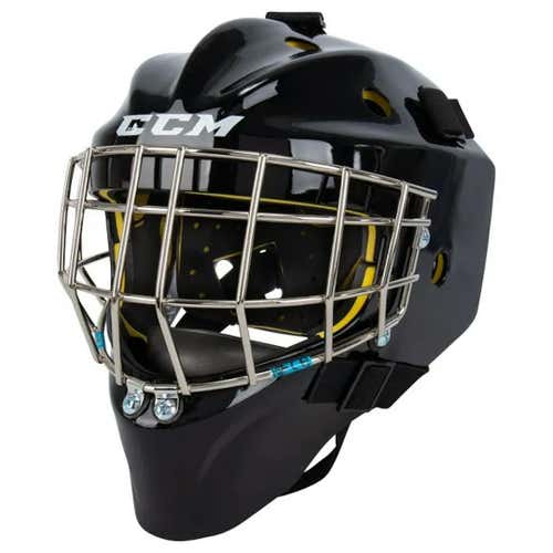 New Ccm Axis A1.5 Goalie Mask Youth Black