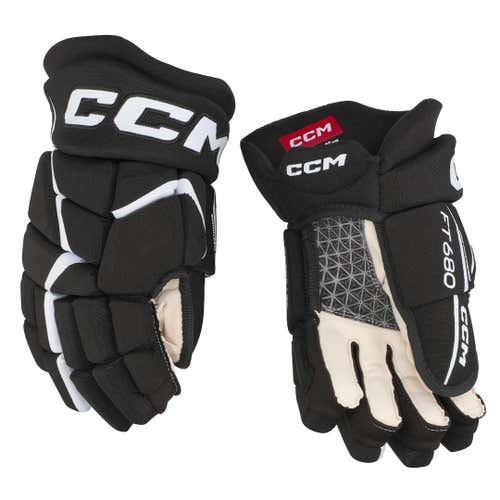 New Ccm Jetspeed Ft680 Gloves Black 12"