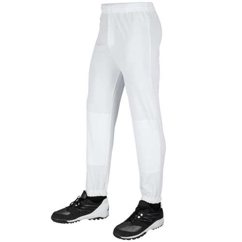 New Champro Performance Pull-up Pant Youth White Lg