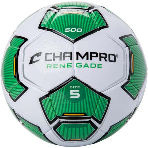 New Champro Renegade Soccer Ball Optic Green Size 4