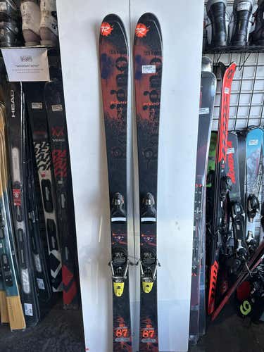 Used Rossignol Phantom 87 178cm Skis 178 Cm Men's Downhill Ski Combo