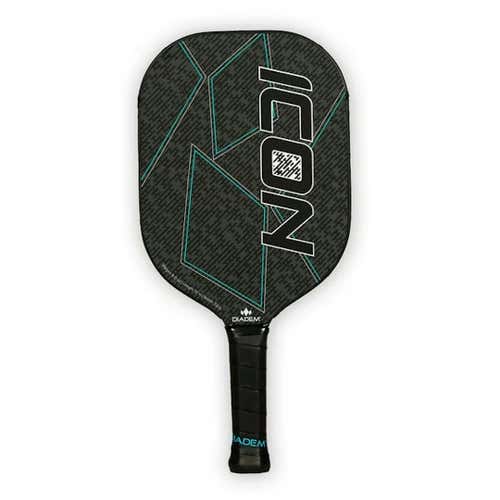 New Icon Mid Weight Pickleball Paddle Black
