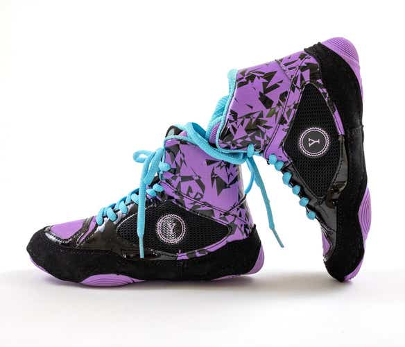 New Yes! Defiant 1 Wrestling Shoes Purple Women's 10.5