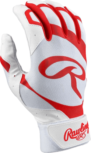 New Rawlings Adult 5150 Ii Batting Gloves Red Md