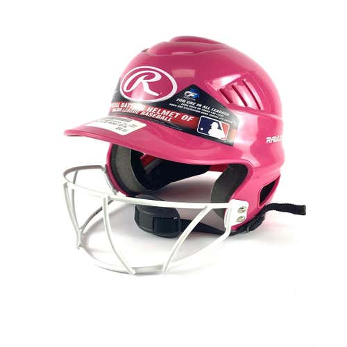 New Rawlings Coolflo Teeball Softball Helmet Pink