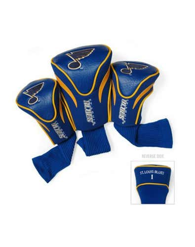 New Team Golf Nhl St. Louis Blues Headcover 3 Pack