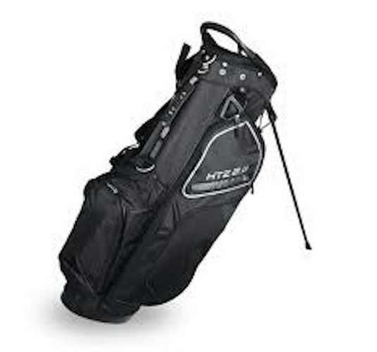 New Ray Cook Men's Hotz 2.0 Std Bag Blk-gray Golf Stand Bags