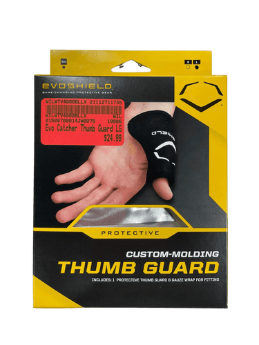 New Evo Catcher Thumb Guard Lg